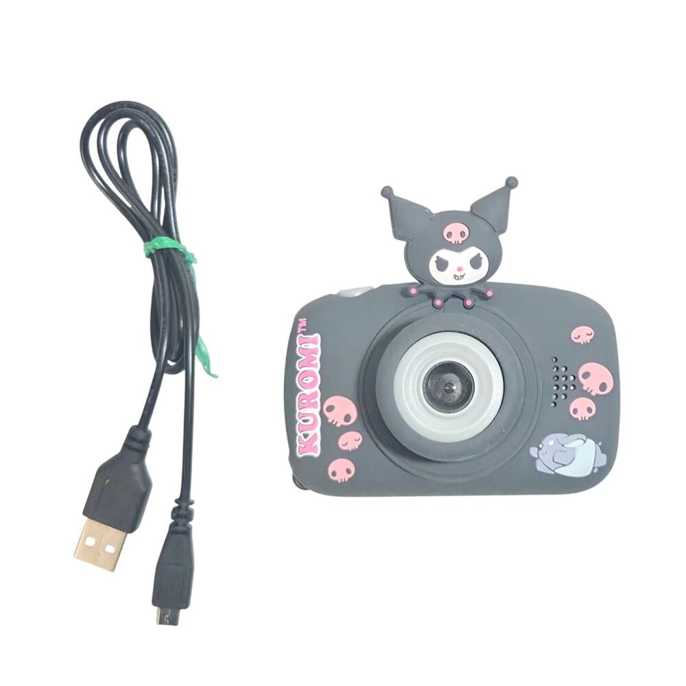 Kuromi Sanrio Tested & Working Kids Digital Camera W/ Charger 2025 Pre-owned